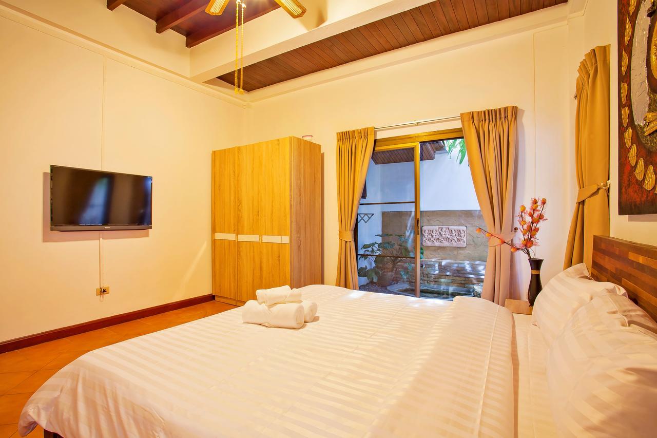 Traditional Thai Villa Nikkie In Tropical Nature, 4Br & Pool, Near Rawai Beach Nai Harn Exterior foto